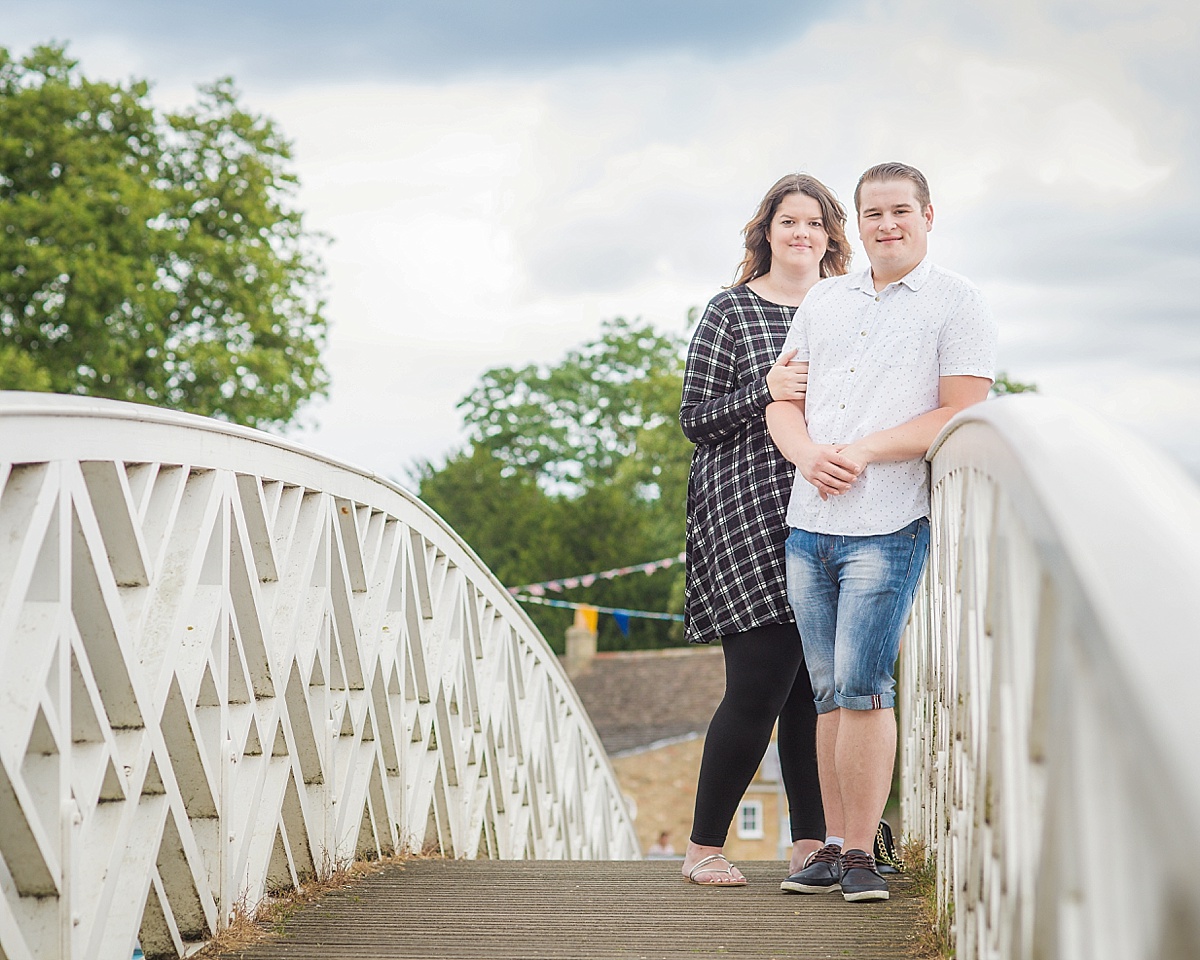 Engagement photography in Godmanchester