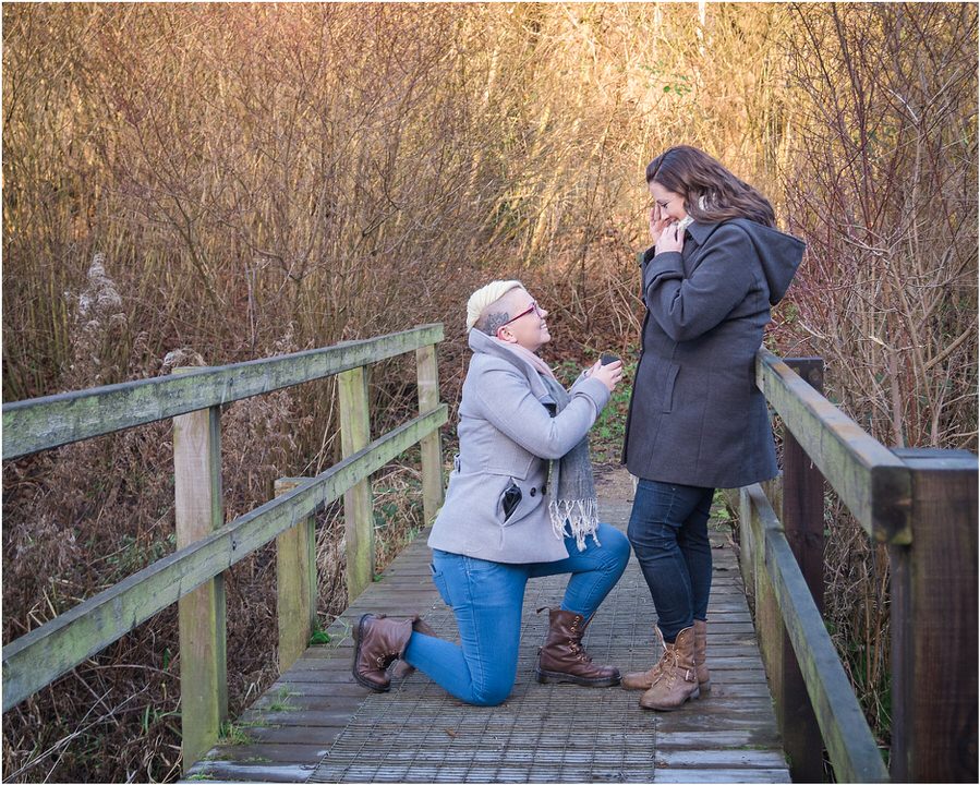 Surprise Engagement Shoot, same sex couple